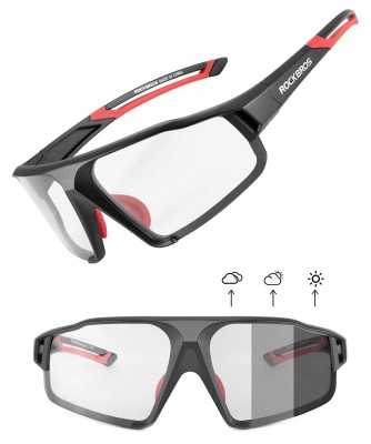 Okulary rowerowe przeciwsłoneczne z fotochromem ROCKBROS SP216BK