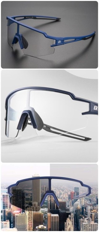 Okulary rowerowe przeciwsłoneczne z fotochromem ROCKBROS 10174