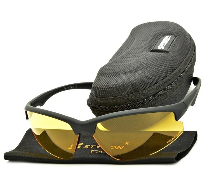 Rozjaśniające Polaryzacyjne okulary z żółtą soczewką SPD176Y