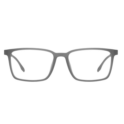 Prostokątne okulary pod korekcję z polaryzacyjną Nakładką przeciwsłoneczną na magnes CLIP-TRC-185C-1