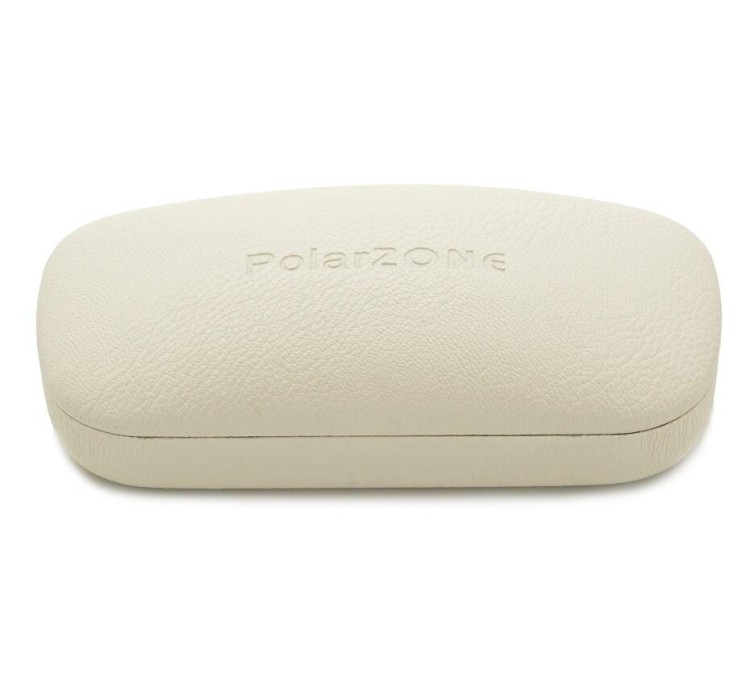 Twarde kremowe etui Futerał na okulary PolarZone