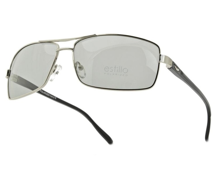Męskie okulary przeciwsłoneczne HD z fotochromem i polaryzacją EST-611FP-4