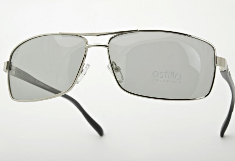 Męskie okulary przeciwsłoneczne HD z fotochromem i polaryzacją EST-611FP-4