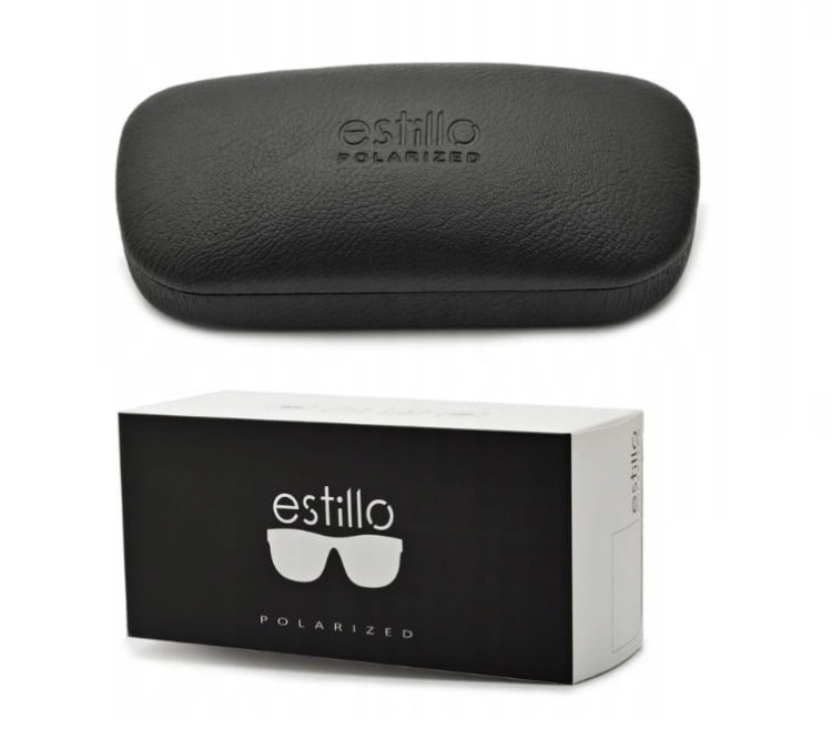 Męskie okulary przeciwsłoneczne HD z fotochromem i polaryzacją EST-611FP-4