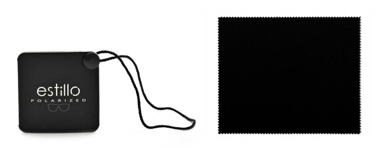 Męskie okulary przeciwsłoneczne HD z fotochromem i polaryzacją EST-611FP-4