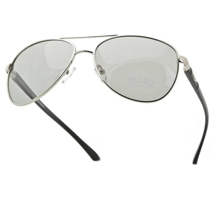 Okulary pilotki przeciwsłoneczne HD z fotochromem i polaryzacją EST-606FP-4