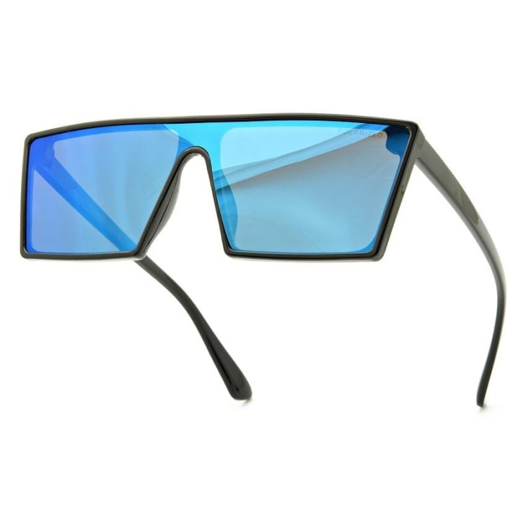 Męskie okulary przeciwsłoneczne z polaryzacją pełne lustro EST-411