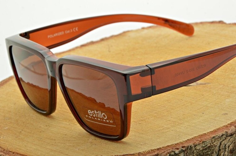 Okulary FIT OVER Nakładane na Korekcyjne przeciwsłoneczne z polaryzacją EST-203-2