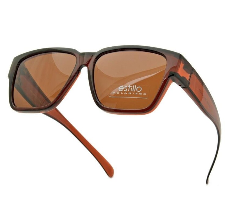 Okulary FIT OVER Nakładane na Korekcyjne przeciwsłoneczne z polaryzacją EST-203-2