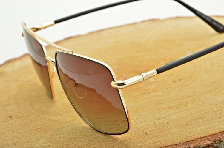 Męskie okulary przeciwsłoneczne pilotki z polaryzacją i filtrem UV400 POL-119A PolarZone