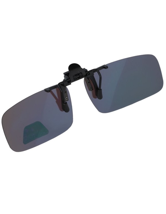 Błękitne nakładki przeciwsłoneczne polaryzacyjne na okulary korekcyjne NA-143