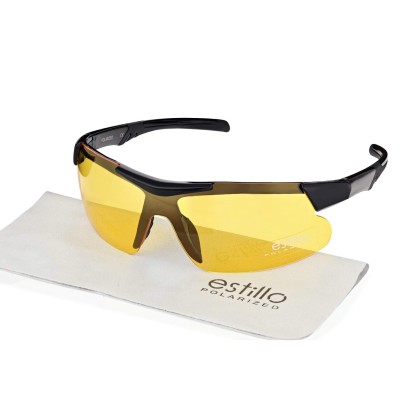 Rozjaśniające okulary sportowe do jazdy nocą polaryzacyjne EST-412Y Estillo