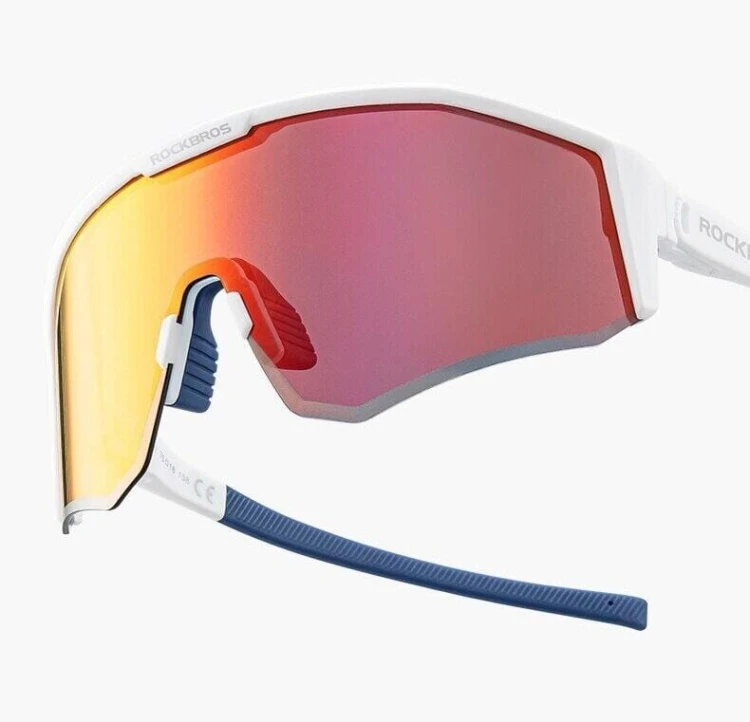 Okulary rowerowe przeciwsłoneczne z polaryzacją ROCKBROS SP297-WHITE