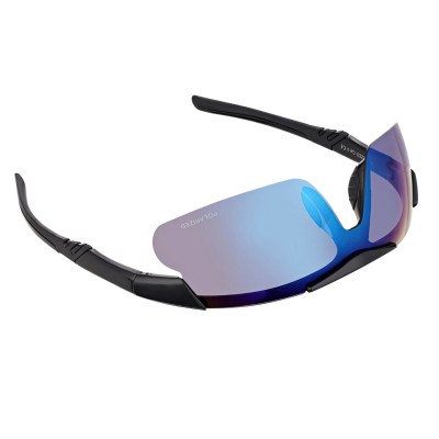 Okulary sportowe przeciwsłoneczne z polaryzacją lustrzane ESTILLO EST-412-10 blue/black