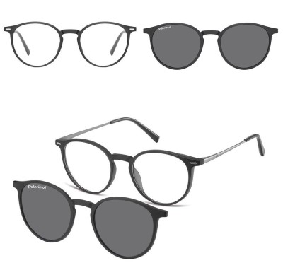 Okulary Lenonki pod korekcję z polaryzacyjną Nakładką przeciwsłoneczną na magnes CLIP-TRC-195-1