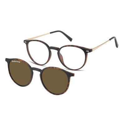 Okulary Lenonki pod korekcję z polaryzacyjną Nakładką przeciwsłoneczną na magnes CLIP-TRC-195A-2