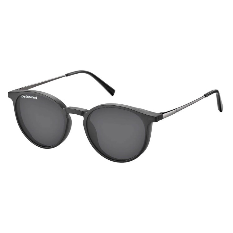 Okulary Lenonki pod korekcję z polaryzacyjną Nakładką przeciwsłoneczną na magnes CLIP-TRC-195B-1
