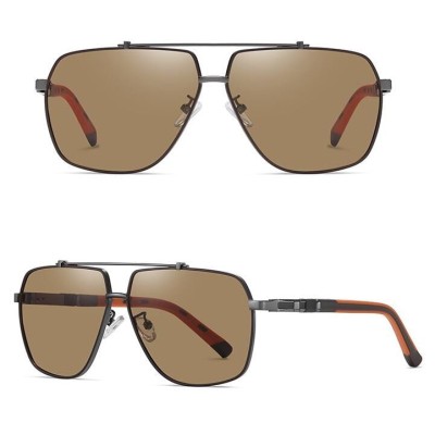 Męskie Przeciwsłoneczne okulary z polaryzacją Pilotki 25118A