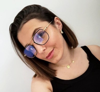 Gotowe pilotki okulary zerówki do komputera z filtrem BLUE Light na teleskopach 25121A