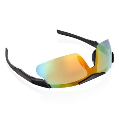 Okulary sportowe przeciwsłoneczne z polaryzacją lustrzane ESTILLO EST-412-8 blue/orange