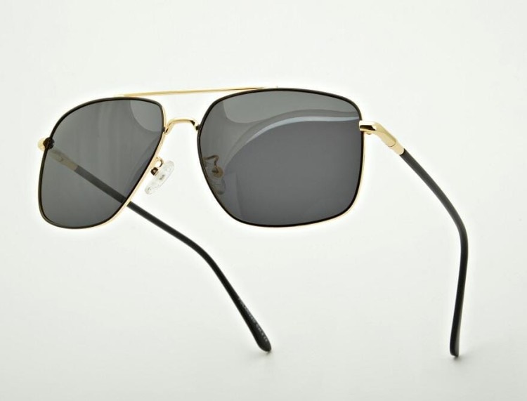 Męskie okulary przeciwsłoneczne pilotki z polaryzacją i filtrem UV400 POL-119 PolarZone