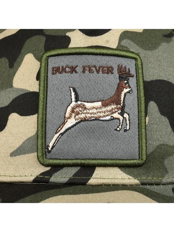 Czapka z Daszkiem bejsbolówka tirówka CZD25 wzór BUCK FEVER
