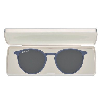 Okulary Lenonki pod korekcję z polaryzacyjną Nakładką przeciwsłoneczną na magnes CLIP-TRC-195C-1