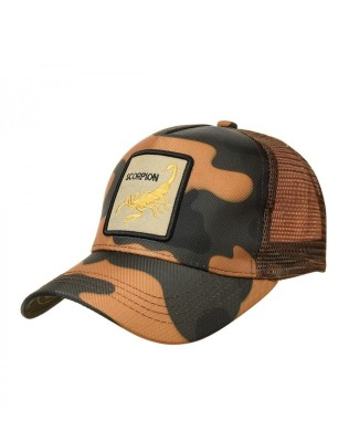 Czapka z Daszkiem bejsbolówka tirówka CZD24 wzór SCORPION