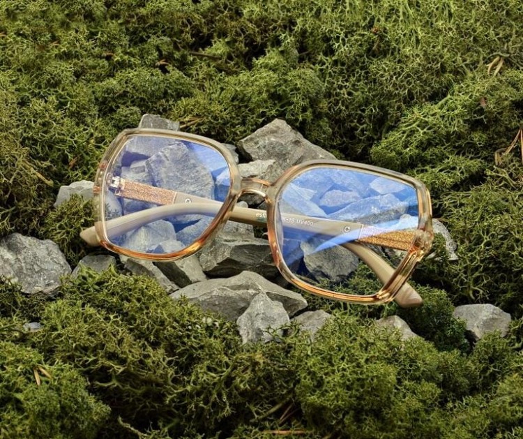 Damskie okulary zerówki do komputera BLF filtr EST-116K-15 Estillo