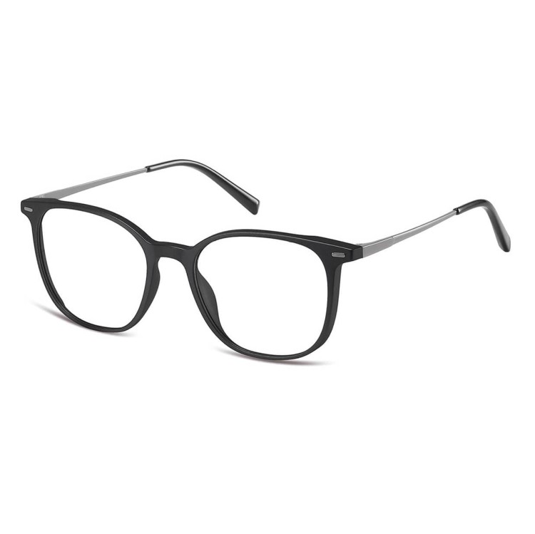 Owalne okulary pod korekcję z polaryzacyjną nakładką przeciwsłoneczną CLIP-TRC-194-1