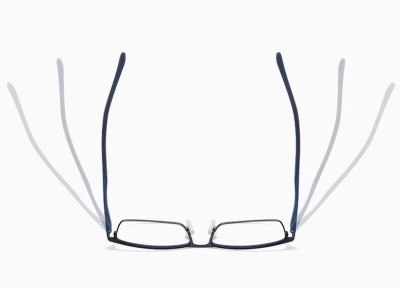 Męskie aluminiowe okulary zerówki do komputera BLUE LIGHT złote 25125B