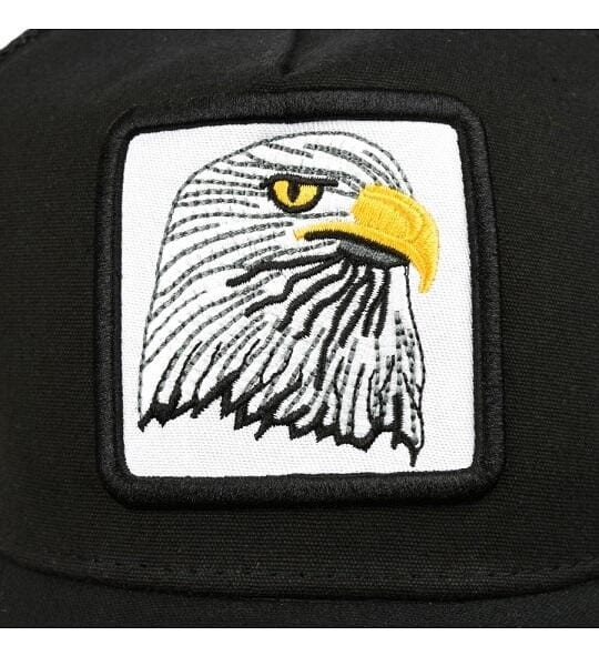 Czarna Czapka z Daszkiem ORZEŁ bejsbolówka CZD32