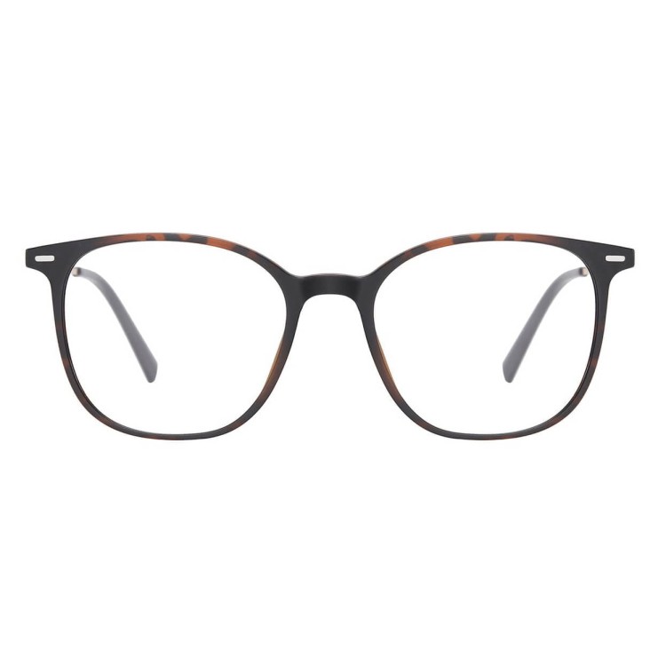 Owalne okulary panterkowe pod korekcję z polaryzacyjną nakładką przeciwsłoneczną CLIP-TRC-194A-2