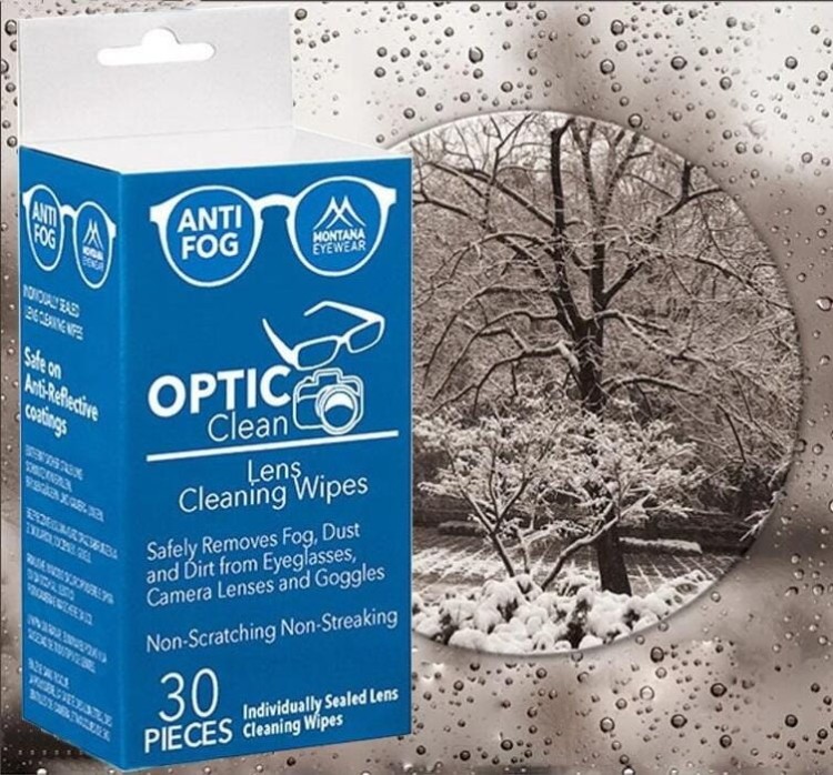 30x Chusteczki przeciw parowaniu okularów AntiFog PDCW30-AF