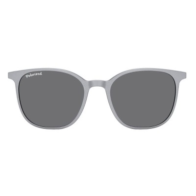 Owalne okulary pod korekcję z polaryzacyjną nakładką przeciwsłoneczną CLIP-TRC-194C-1