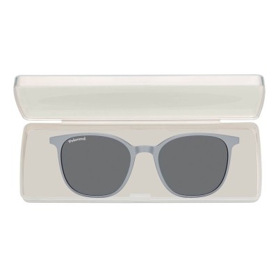 Owalne okulary pod korekcję z polaryzacyjną nakładką przeciwsłoneczną CLIP-TRC-194C-1