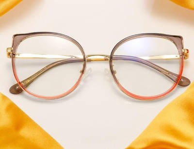 Damskie okulary zerówki do komputera BLUE LIGHT z flexami 25127A