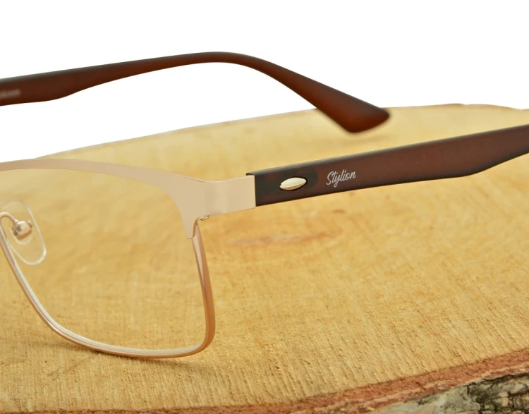Plusy +0.75 Męskie okulary do czytania korekcyjne ST330A