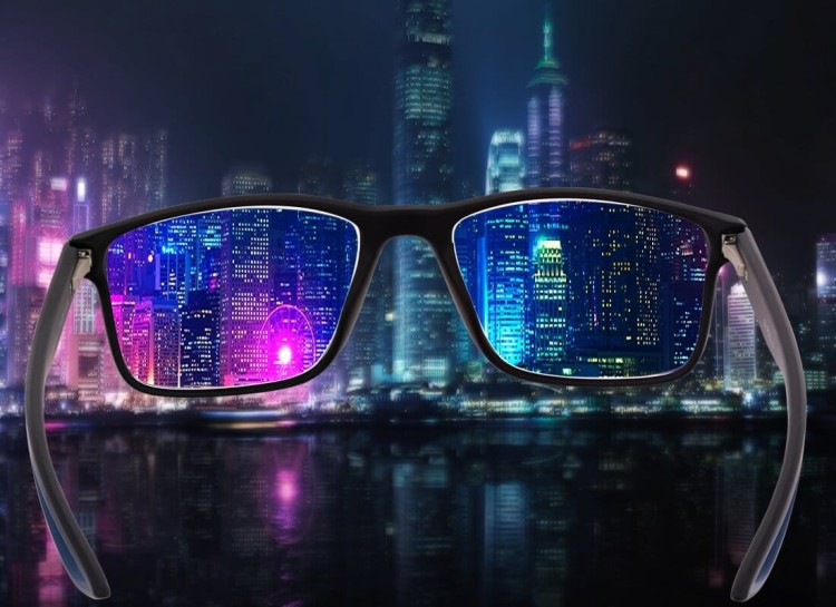 Plusy +2.50 Męskie okulary do czytania korekcyjne Blue Light + Antyrefleks ST315B