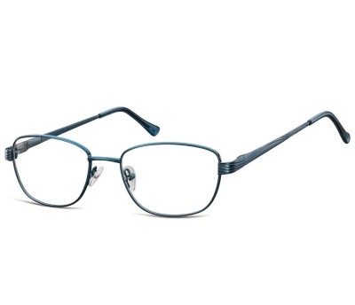 Oprawki korekcyjne zerówki okulary metalowe 796B granatowe