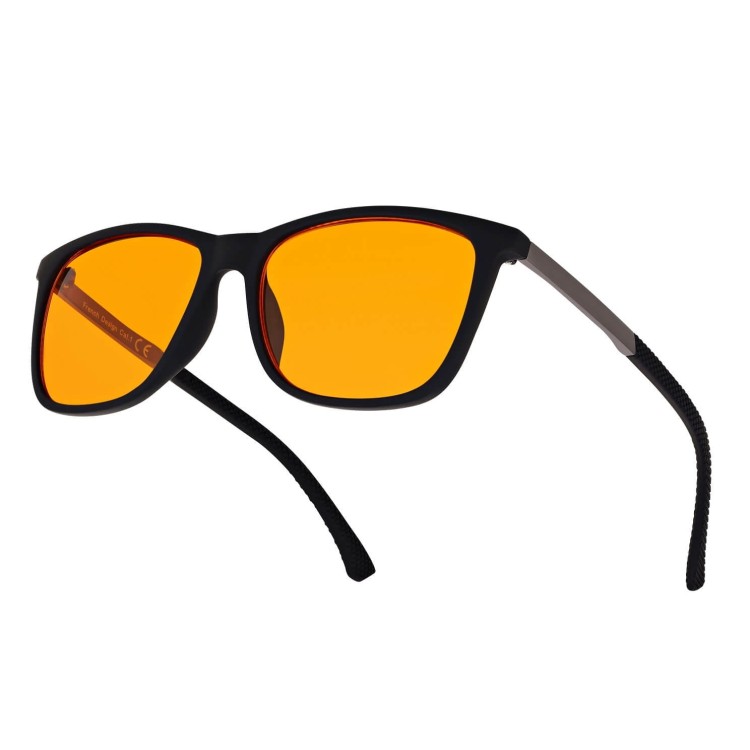 Okulary do komputera blokujące w 100% niebieskie światło LEPSZY SEN POL-BH-760