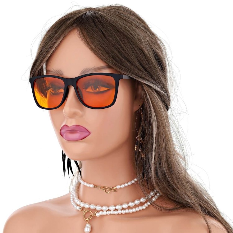 Okulary do komputera blokujące w 100% niebieskie światło LEPSZY SEN POL-BH-760