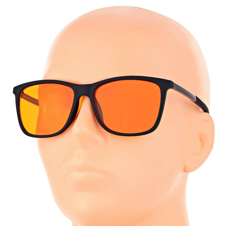 Okulary do komputera blokujące w 100% niebieskie światło LEPSZY SEN POL-BH-760