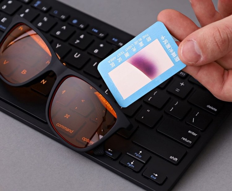 Okulary do komputera blokujące w 100% niebieskie światło LEPSZY SEN POL-BH-760