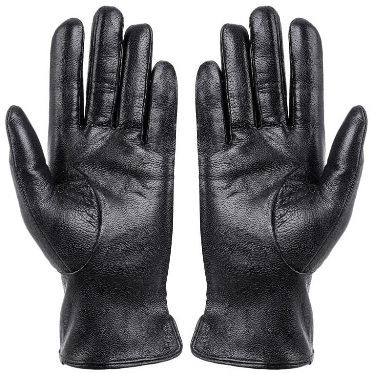 Damskie Rękawiczki skórzane ocieplane 'miś' RKW15-XS rozm.XS