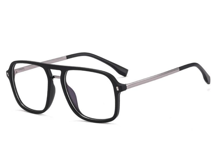 Okulary pilotki zerówki do komputera BLUE LIGHT z flexami 25131A