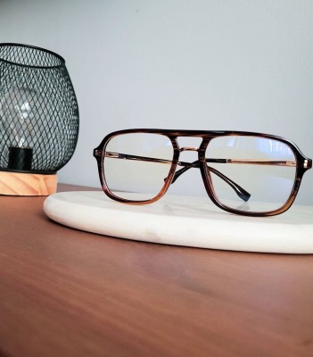 Okulary pilotki zerówki do komputera BLUE LIGHT z flexami 25131B