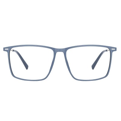 Prostokątne okulary pod korekcję z polaryzacyjną Nakładką przeciwsłoneczną na magnes CLIP-TRC-196B-1