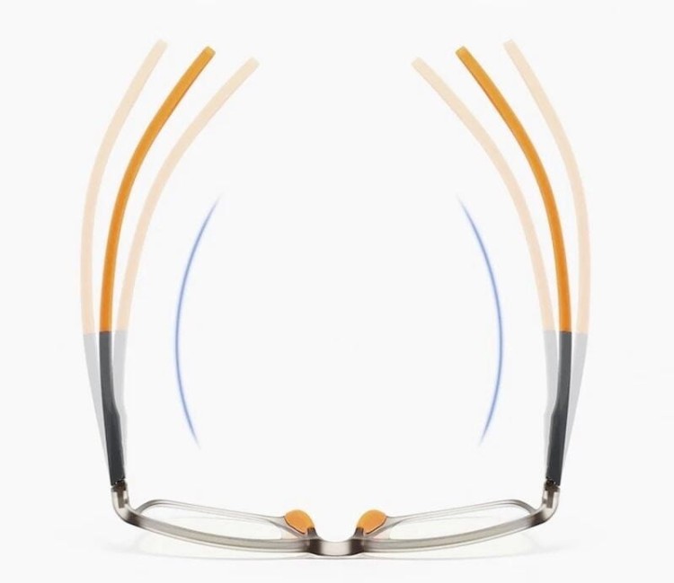 Plusy +3.00 superelastyczne męskie okulary do czytania korekcyjne ST331