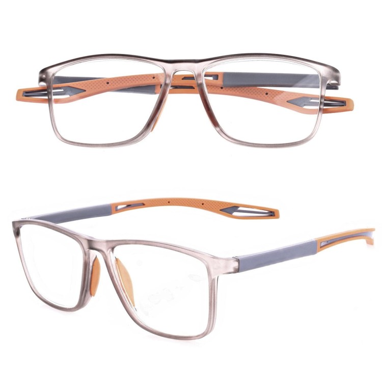 Plusy +3.50 superelastyczne męskie okulary do czytania korekcyjne ST331